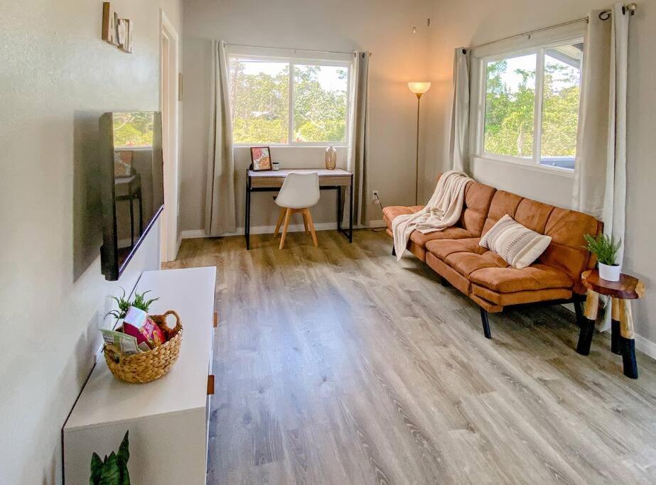 Apartamento Hibiscus Hale, Full Kitchen, King Bed, Parking Keaau Exterior foto