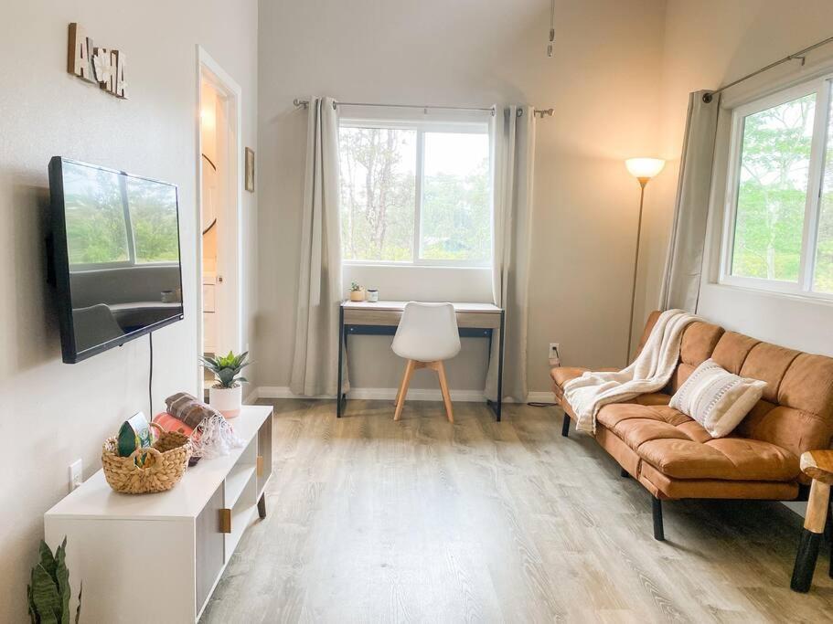 Apartamento Hibiscus Hale, Full Kitchen, King Bed, Parking Keaau Exterior foto