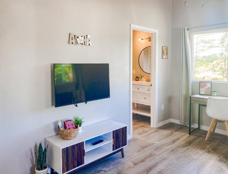 Apartamento Hibiscus Hale, Full Kitchen, King Bed, Parking Keaau Exterior foto